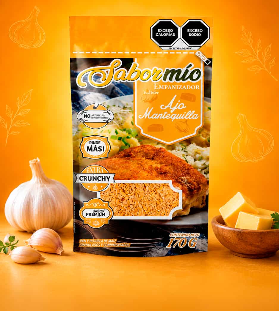 Empanizador Ajo Mantequilla