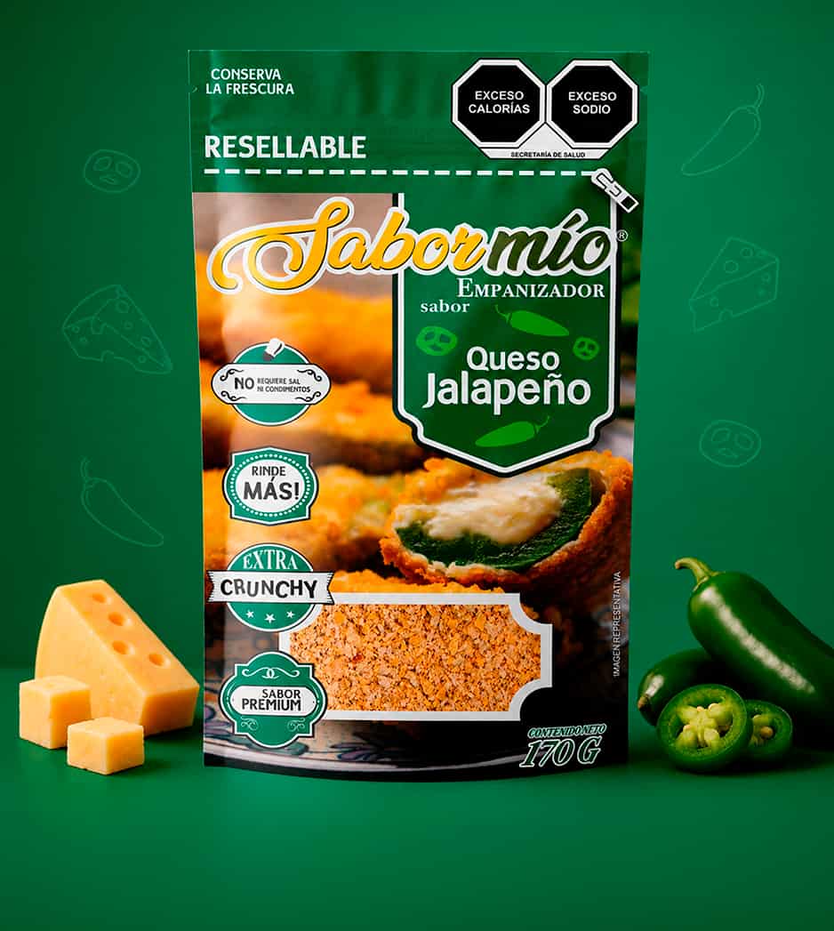 Empanizador Queso Jalapeño